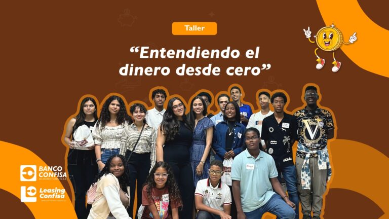 Confisa impulsa la educación financiera en adolescentes con el taller “Entendiendo el dinero desde cero”